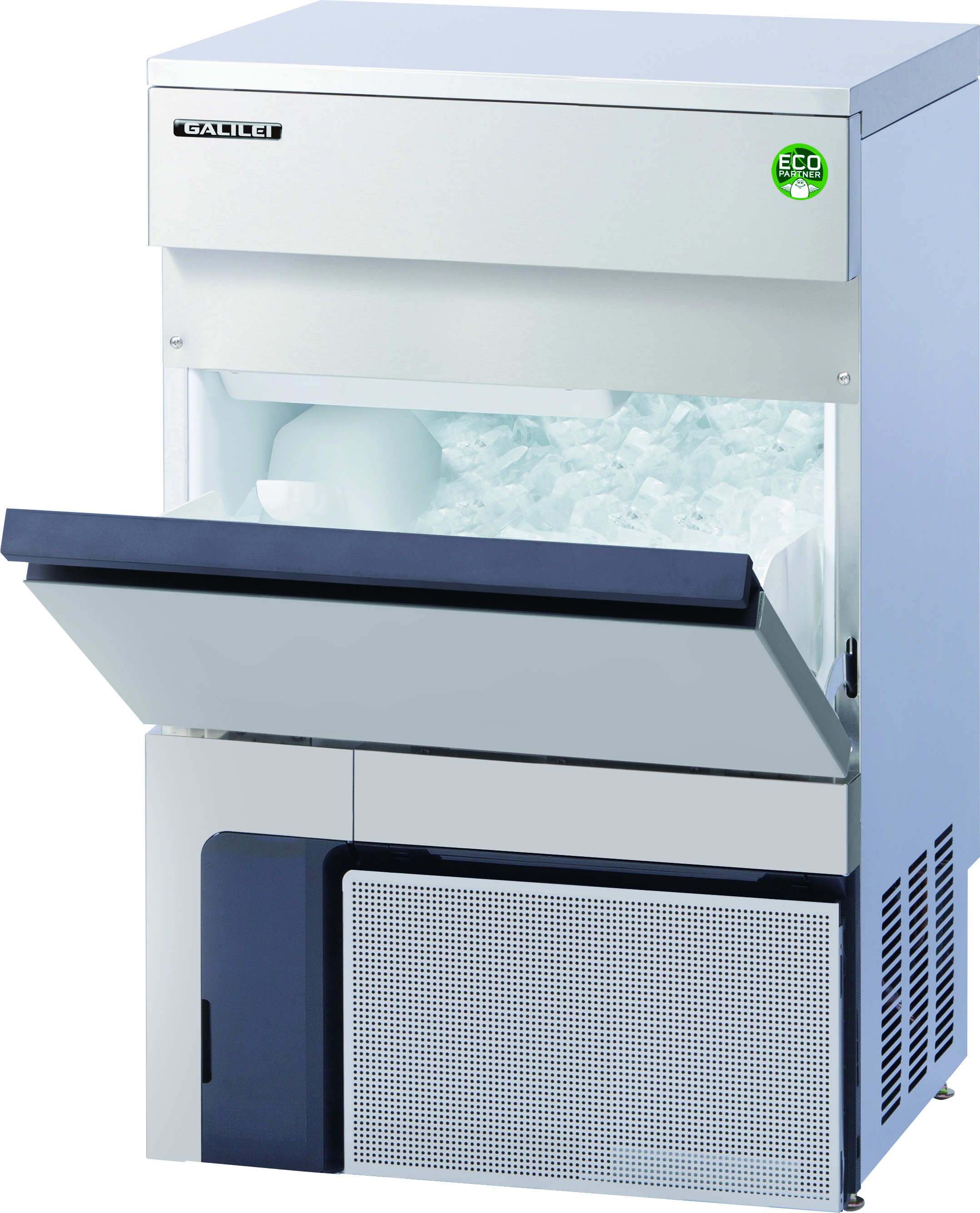 製氷機 シルバー 小傷あり