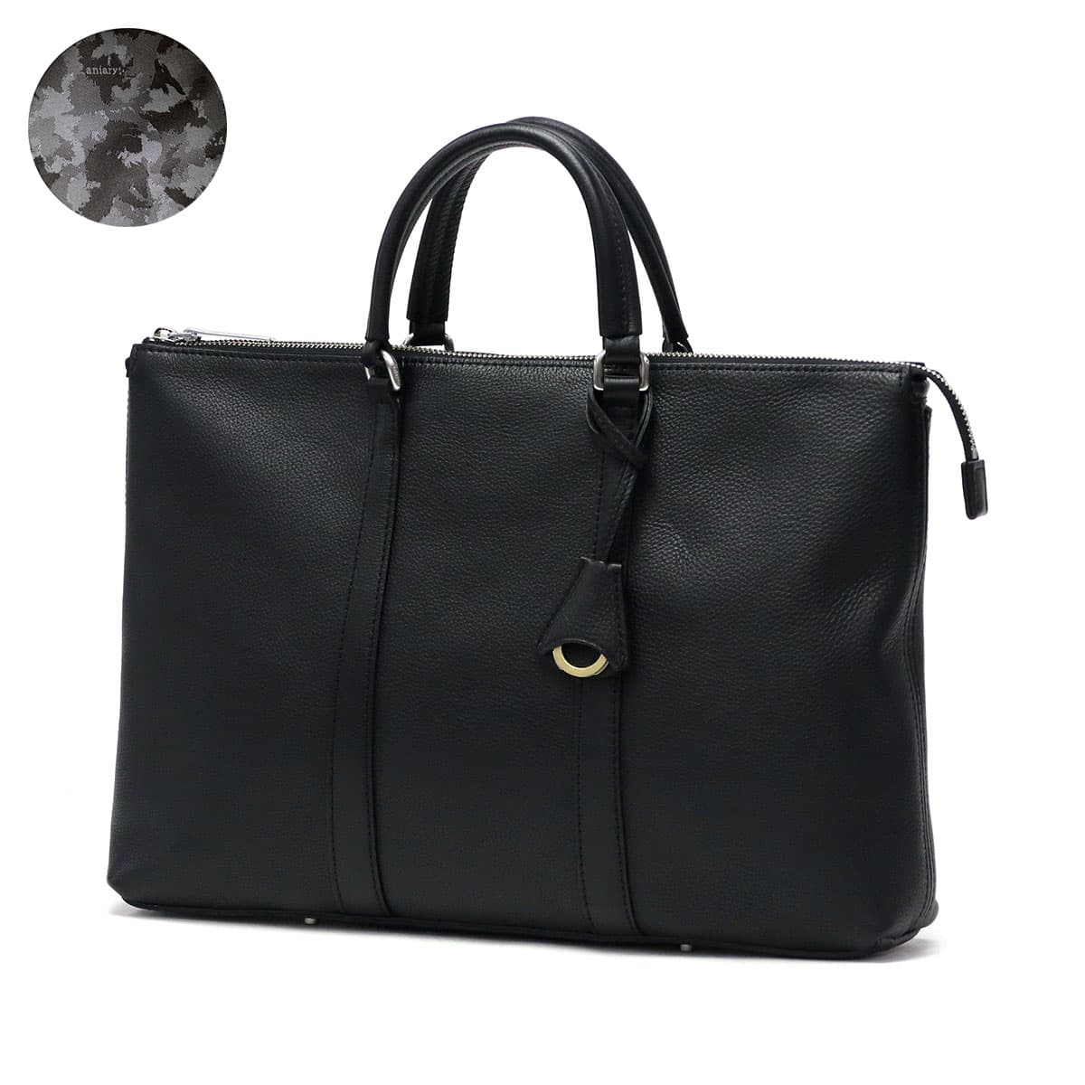 正規取扱店】aniary アニアリ Shrink Leather ブリーフケース 07-01005