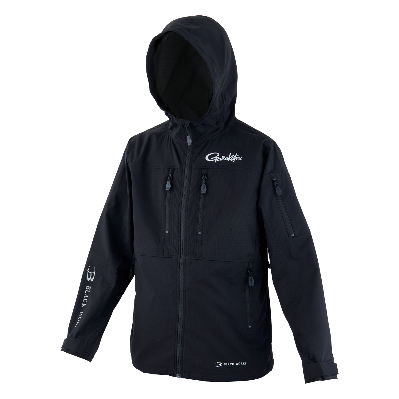 ストレッチウィンドブレーカー(BLACK WORKS) GM3739 | がまかつ