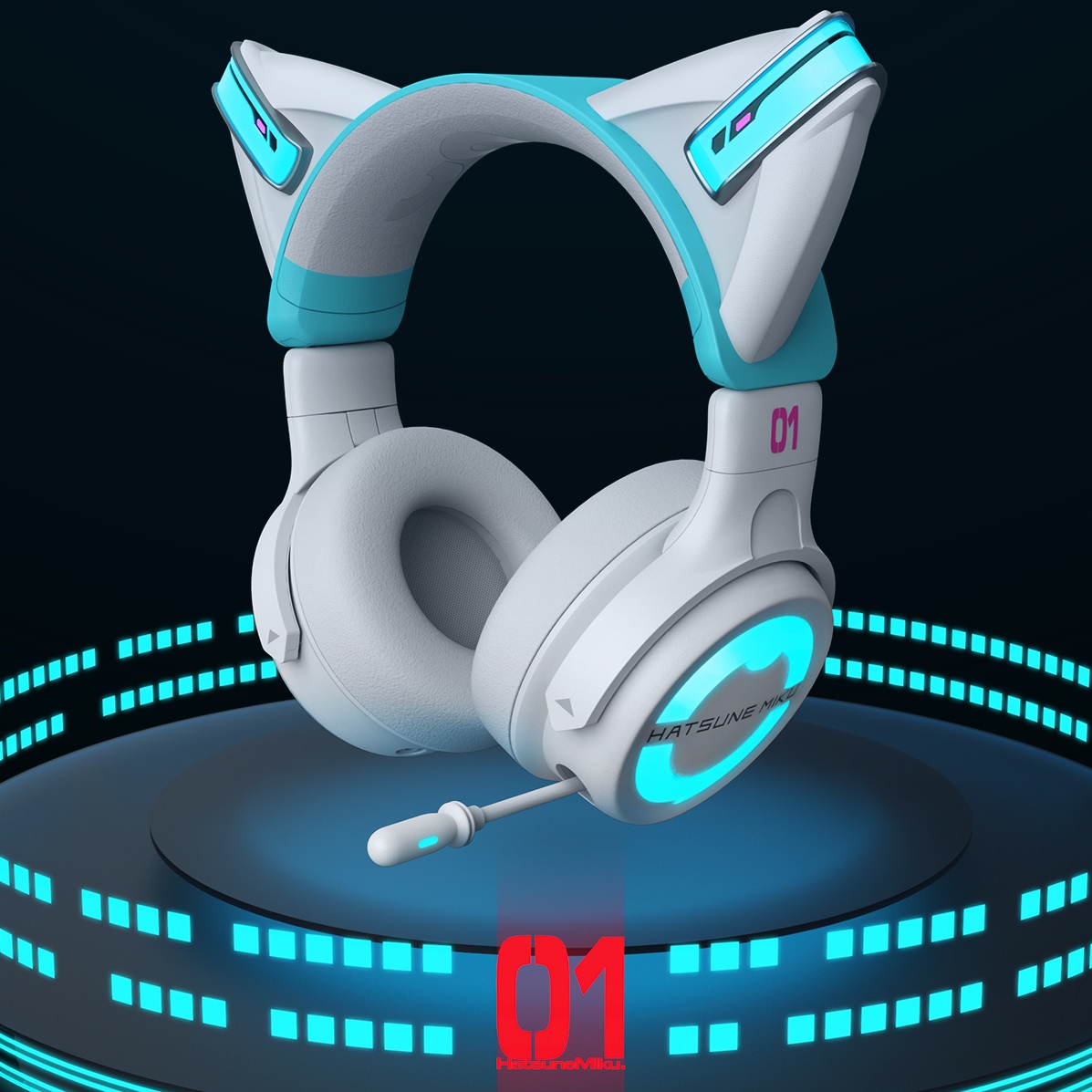 YOWU猫耳ヘッドホン初音ミクNX