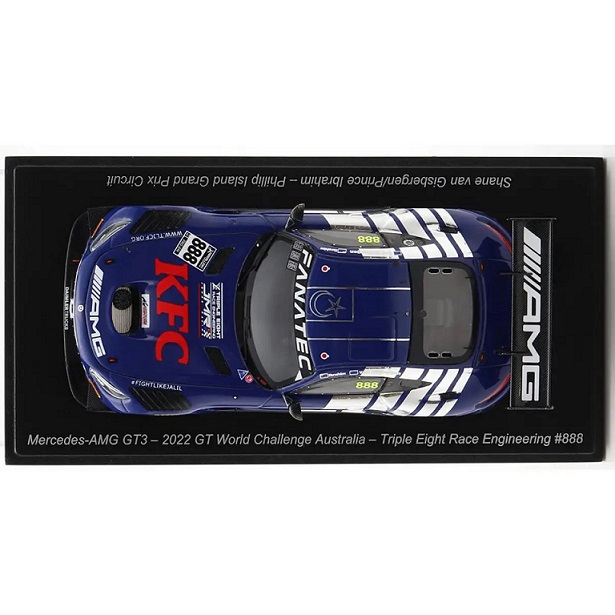 SPARK 1:43 MERCEDES-AMG GT3 2022 GT WORLD CHALLENGE AUSTRALIA #888