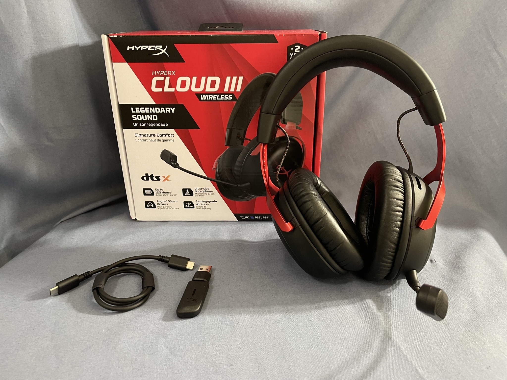 HyperX Cloud III ゲーミングヘッドセット ワイヤレス 未開封 未開封