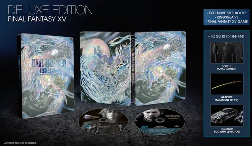 Check Out the Final Fantasy 15 Deluxe and Collector's Editions