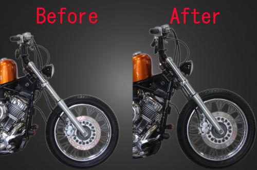 有限会社ガレージT&F / ドラッグスター400 フロントロワリングKIT