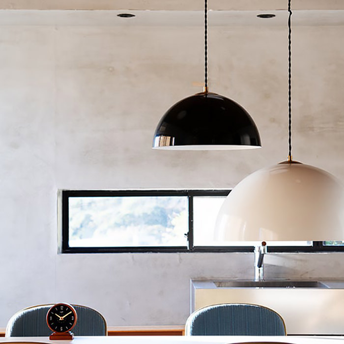 Φ500 ペンダントライト・モダンレトロ｜ホワイト｜照明のライティング