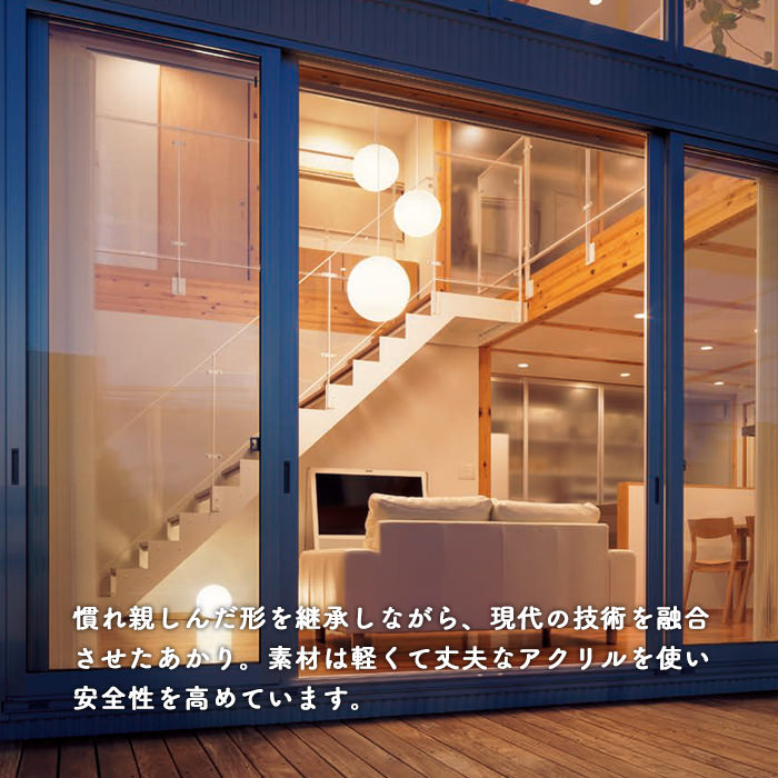 Sphere ペンダントライト ホワイト 3灯｜吹き抜け対応・乳白アクリル