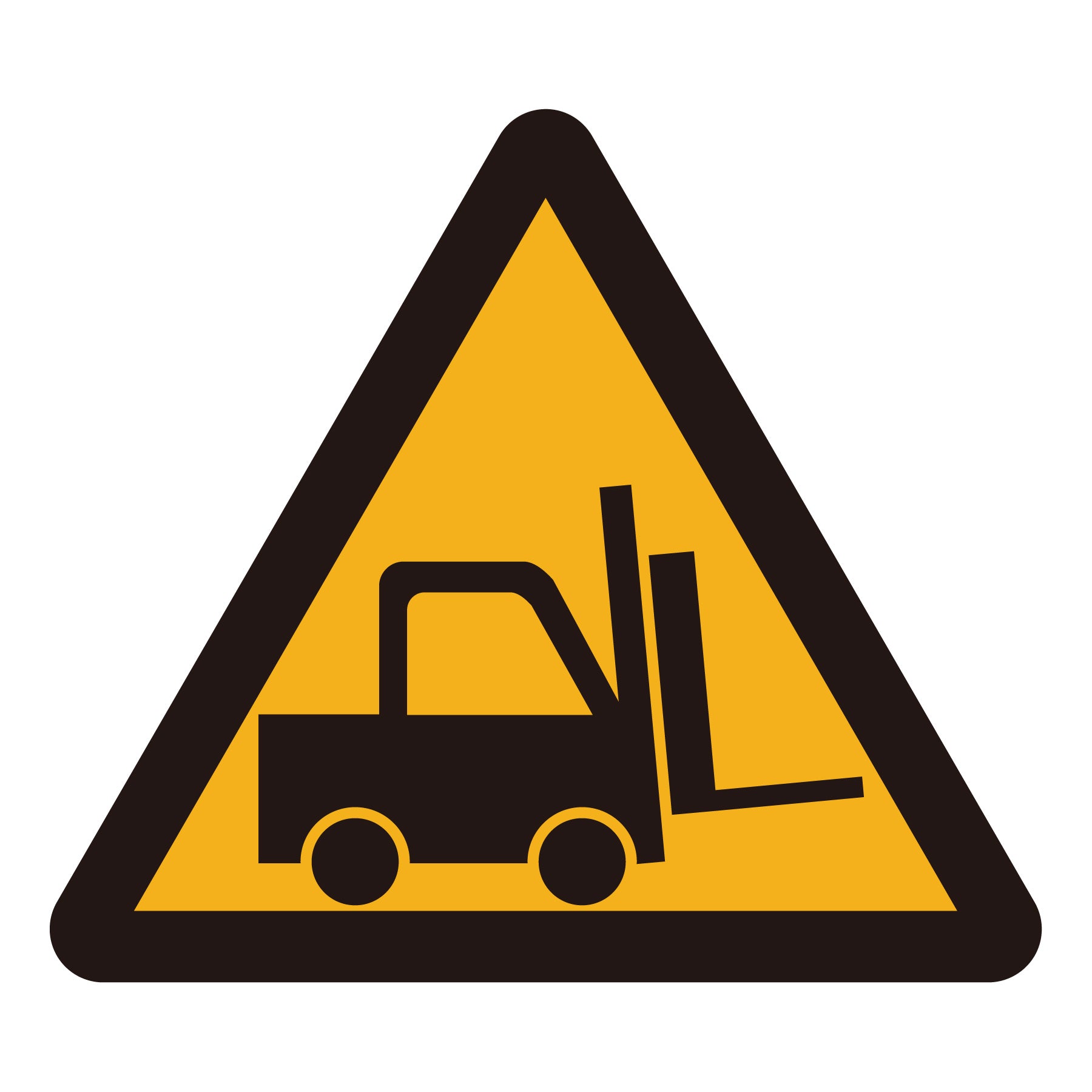 JIS警告標識ピクトサインマグネットW50 5枚セット CAV