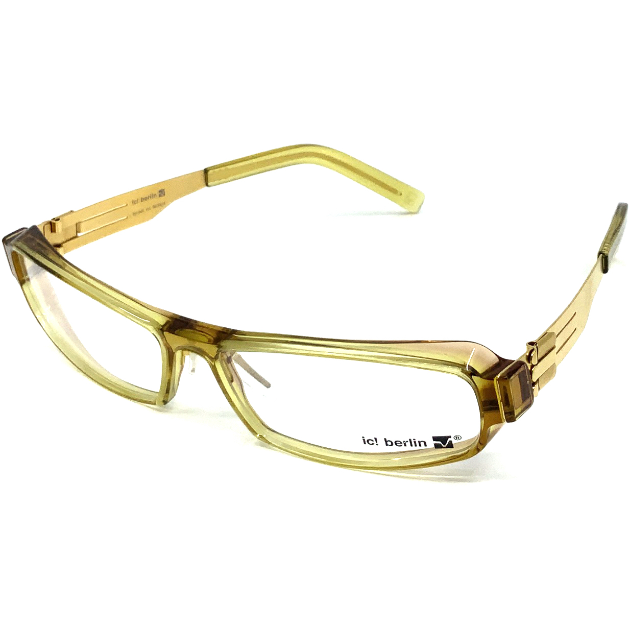 ic! berlin アイシー！ベルリン メガネ The Paxton Chrome 52サイズ