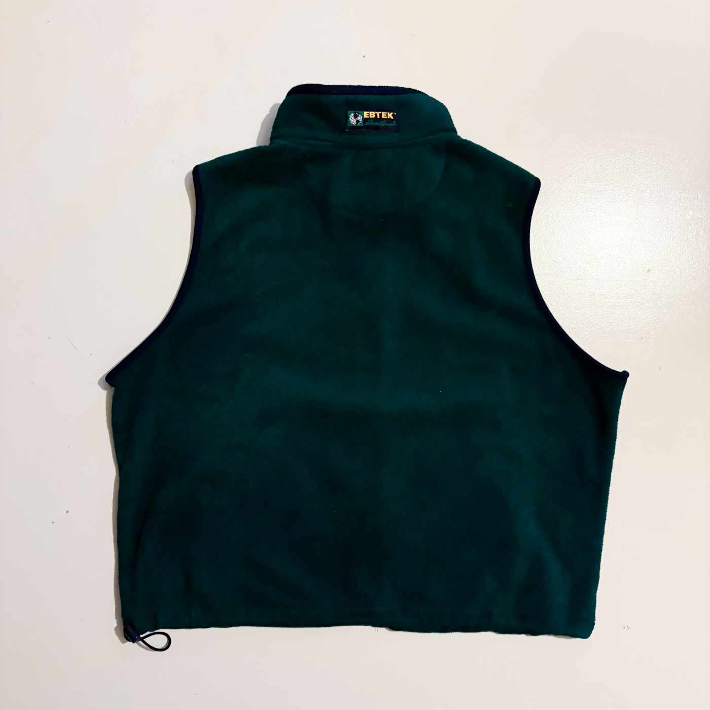 古着–90's EBTEK by Eddie Bauer フリース ベスト(グリーン) – 【古着