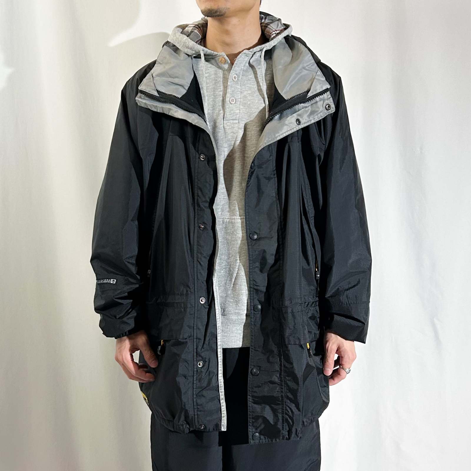 古着–90's～00's Eddie Bauer EBTEK GORE-TEX ダブルジップ ナイロン