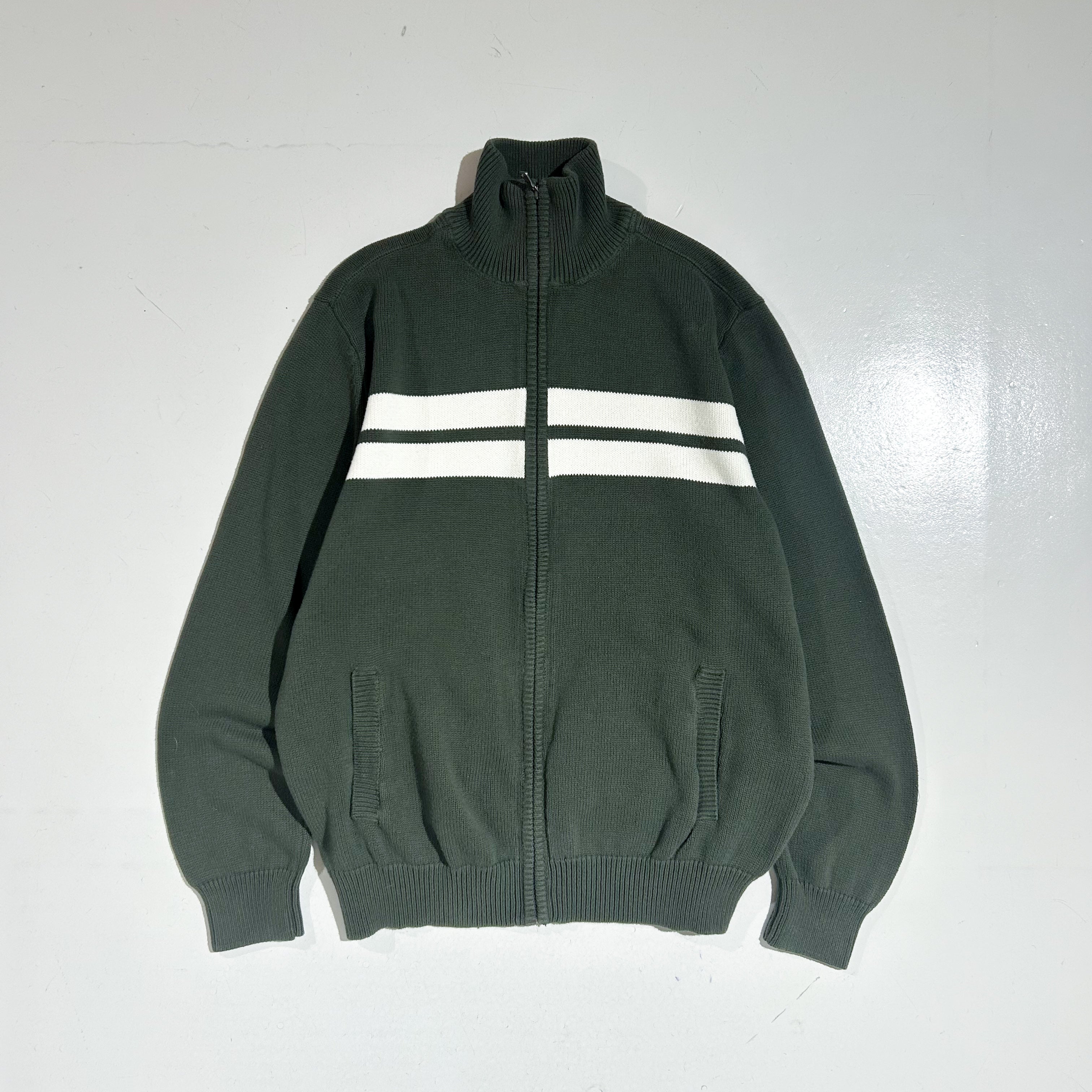 古着–St. john's bay ライン ドライバーズ ニット セーター – 【古着