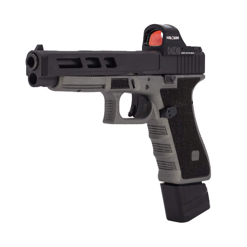 GS Custom Glock 34 Gen3 Two-Tone Tungsten Frame 9mm w/ Holosun 507C