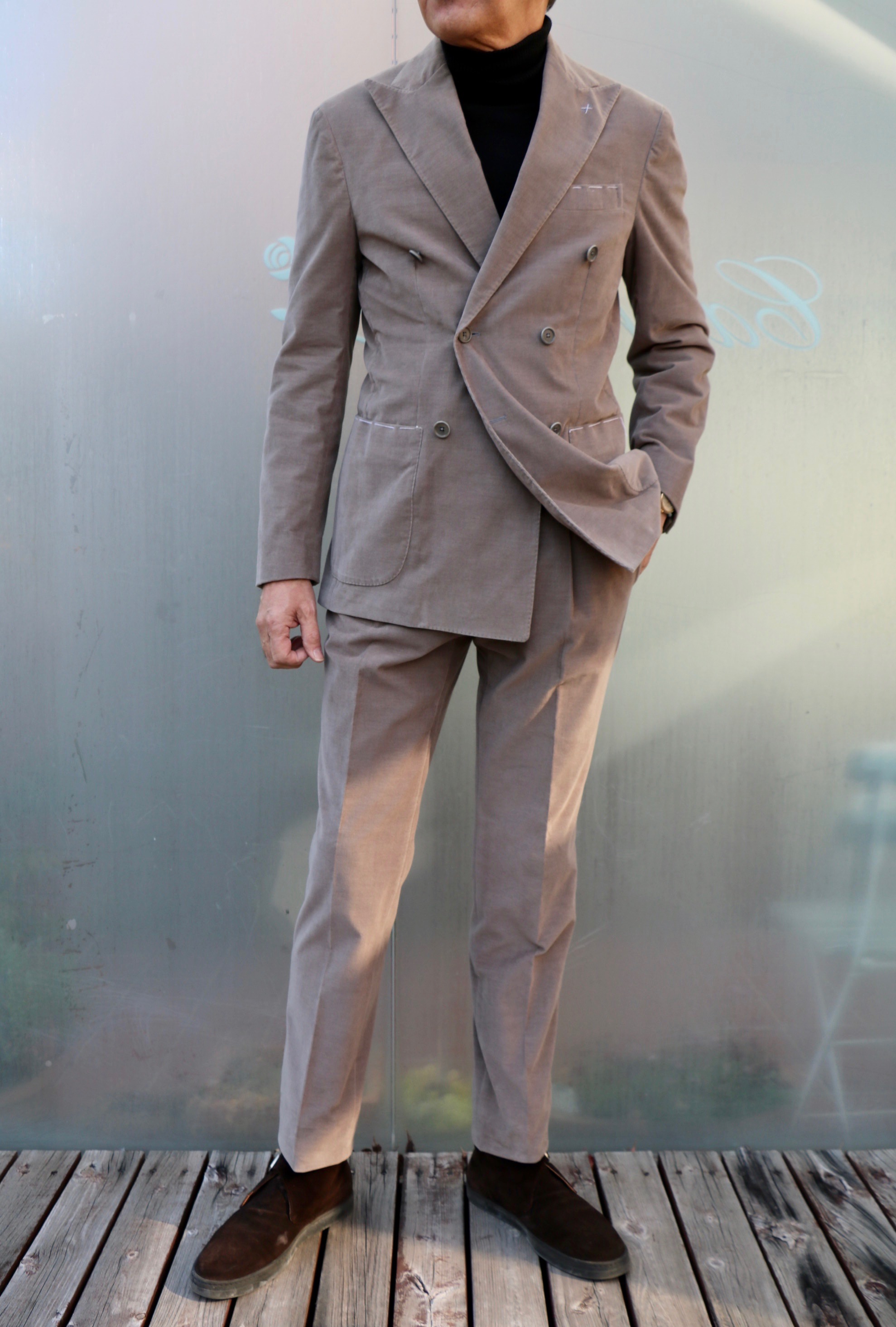 GLORYGUY & Cachette｜スーツを切り離して、単品のジャケットとパンツ