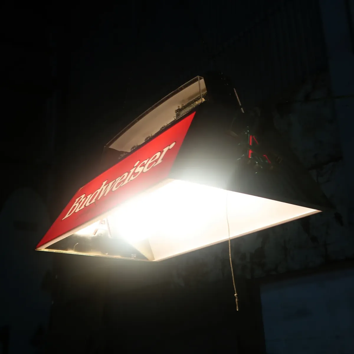 Budweiser ビンテージ プールランプ ｜ glow ANTIQUES