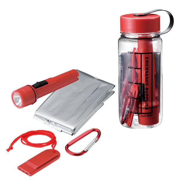 取扱終了｜防災対策ボトル 5点セット｜97271｜商品詳細｜ノベルティ