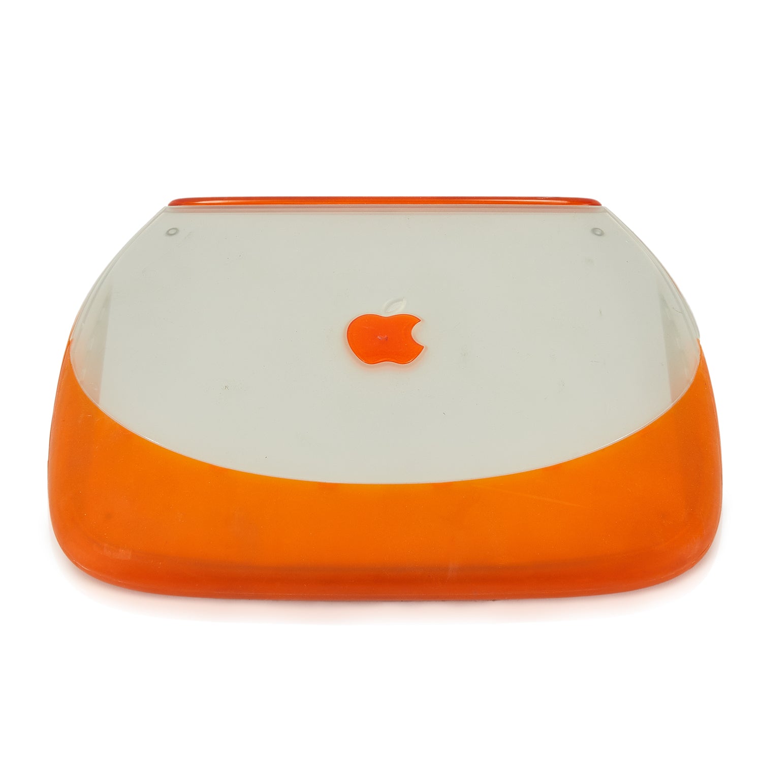 Orange Apple iBook Laptop - Gil & Roy Props