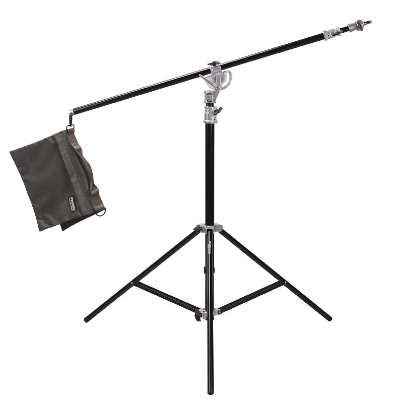 Phottix】自動式折りたたみ式ライトスタンド『Saldo 245A』 銀一