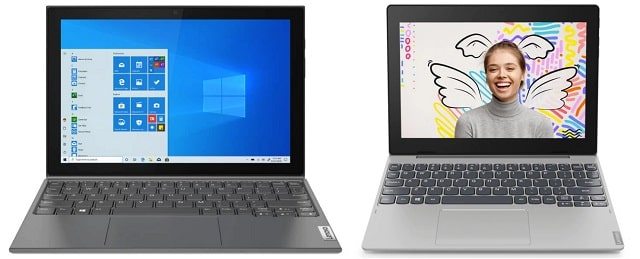 Lenovo IdeaPad Duet 350iのレビュー キーボードが取り外せる2 in 1 PC