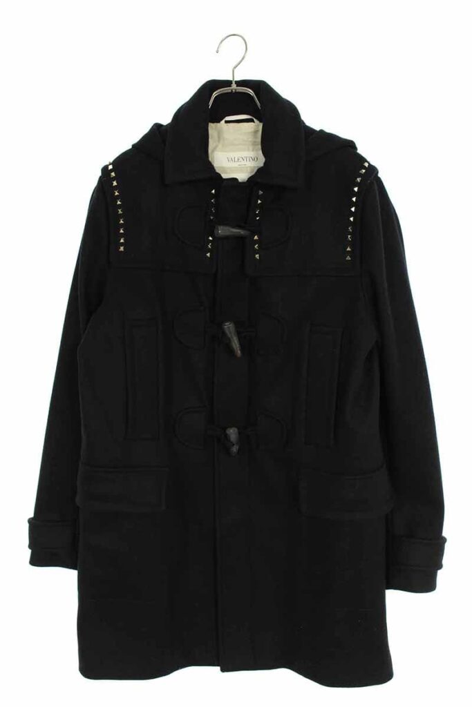 ヴァレンティノ VALENTINO NV3CK01235C スタッズ装飾ウールダッフル