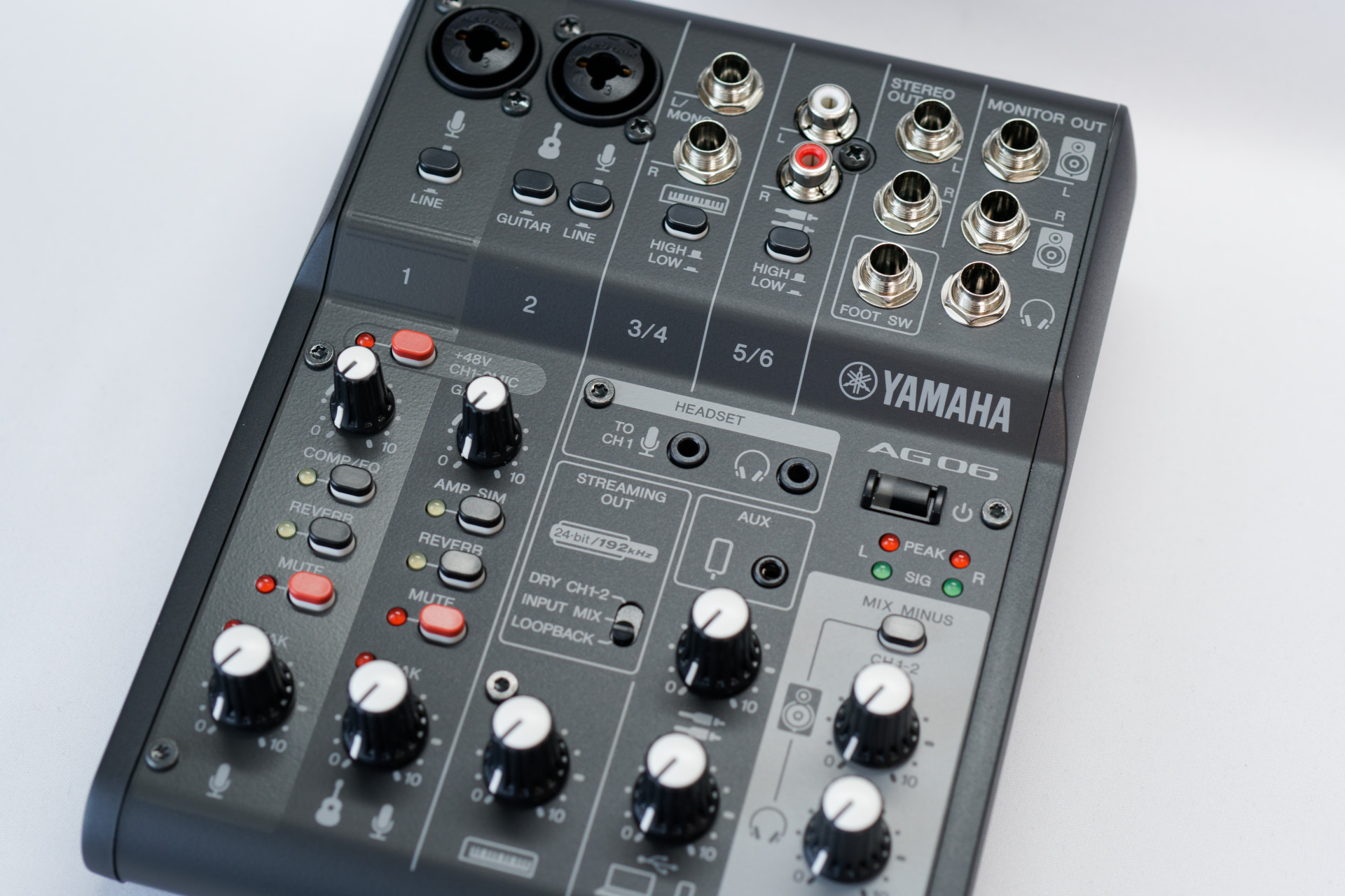 ヤマハ AG06mk2 ライブストリーミングミキサー｜ぐふとく！
