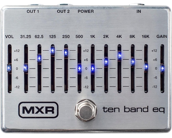 MXR M108S Ten Band EQ Pedal Settings Suggestions - Guitar Chalk
