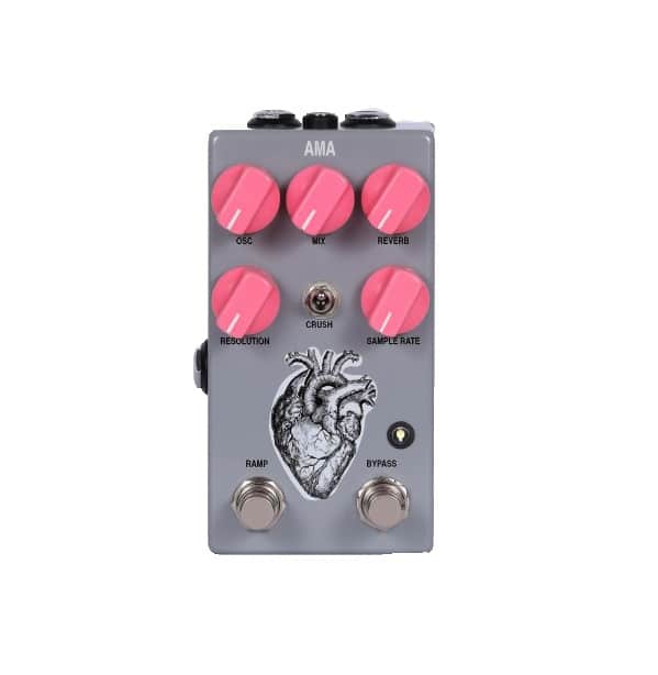 AC Noises Ama Pedal. Reverb and Bit Crusher