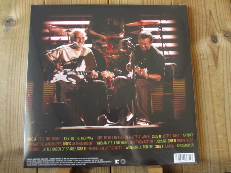 再入荷！クラプトン近年最高のライヴ豪華3枚組LP！□Eric Clapton