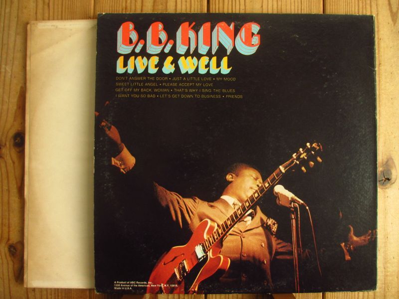 B.B. King / Live & Well - Guitar Records