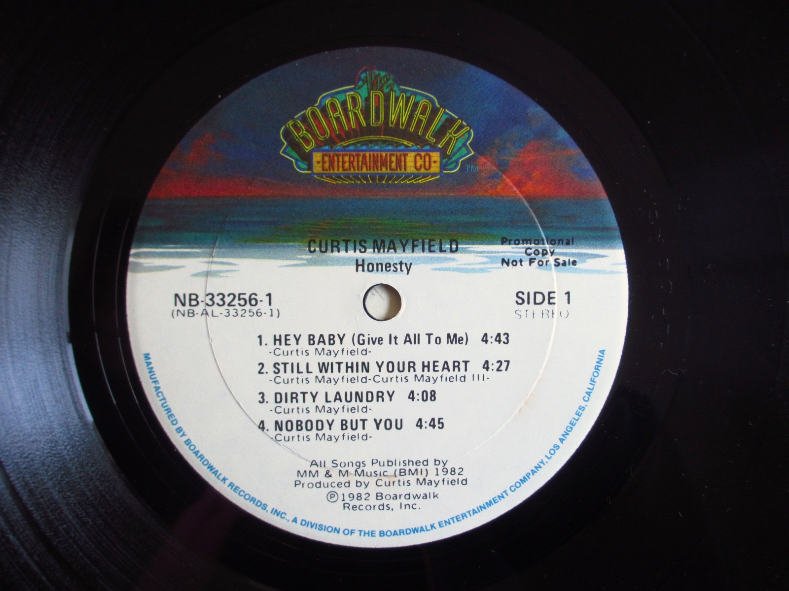 Curtis Mayfield / Honesty - Guitar Records