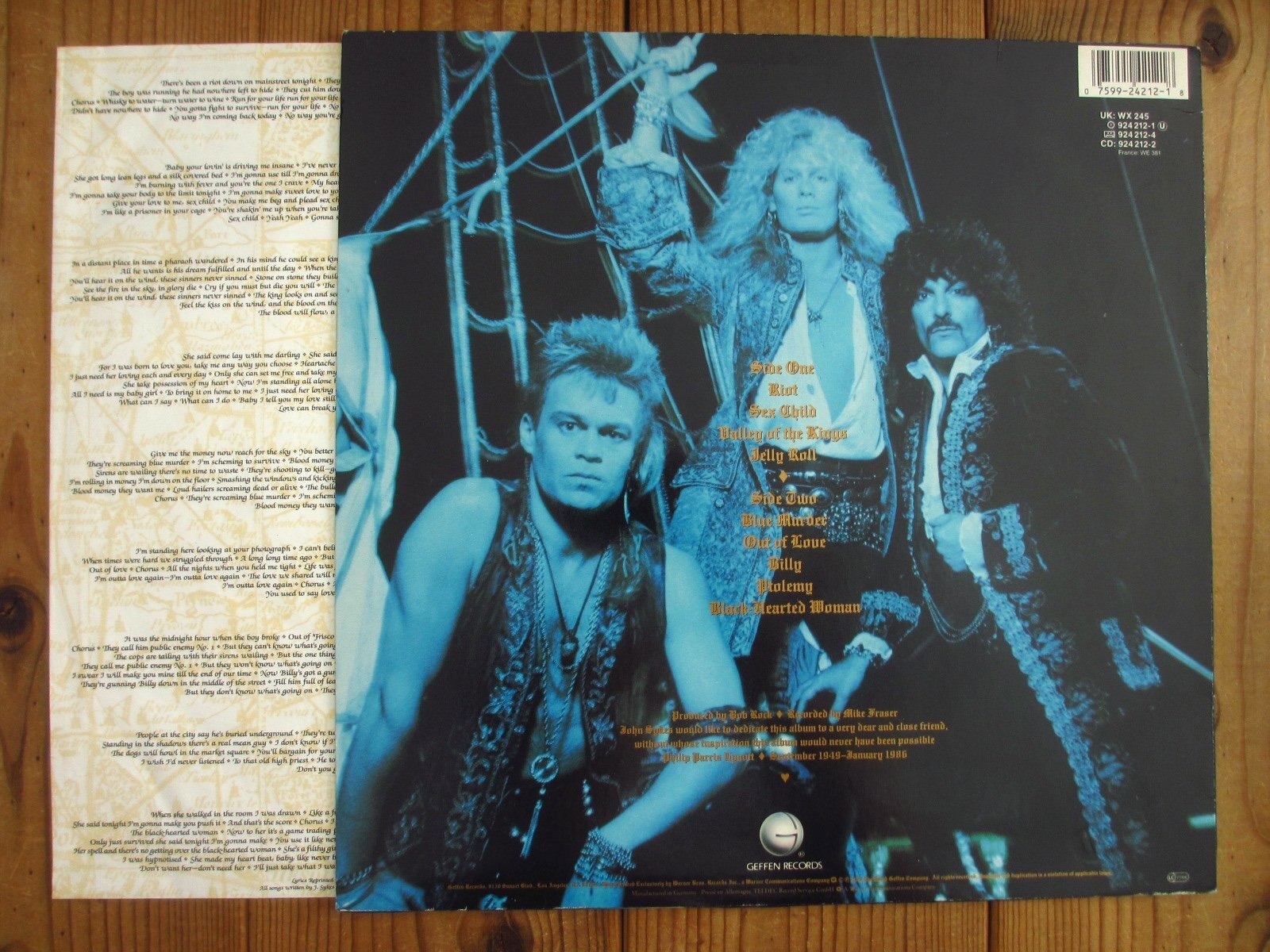 Blue Murder / Blue Murder - Guitar Records