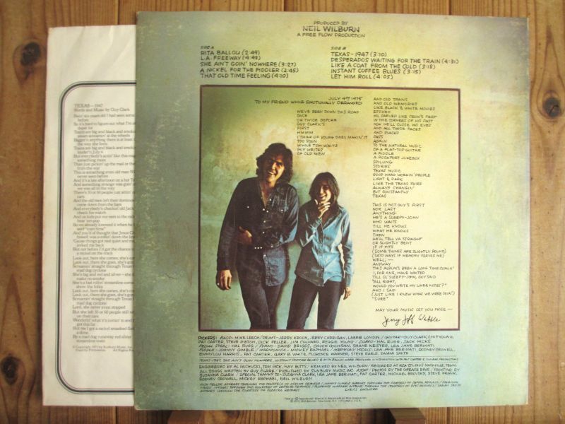 Guy Clark / Old No. 1 - Guitar Records