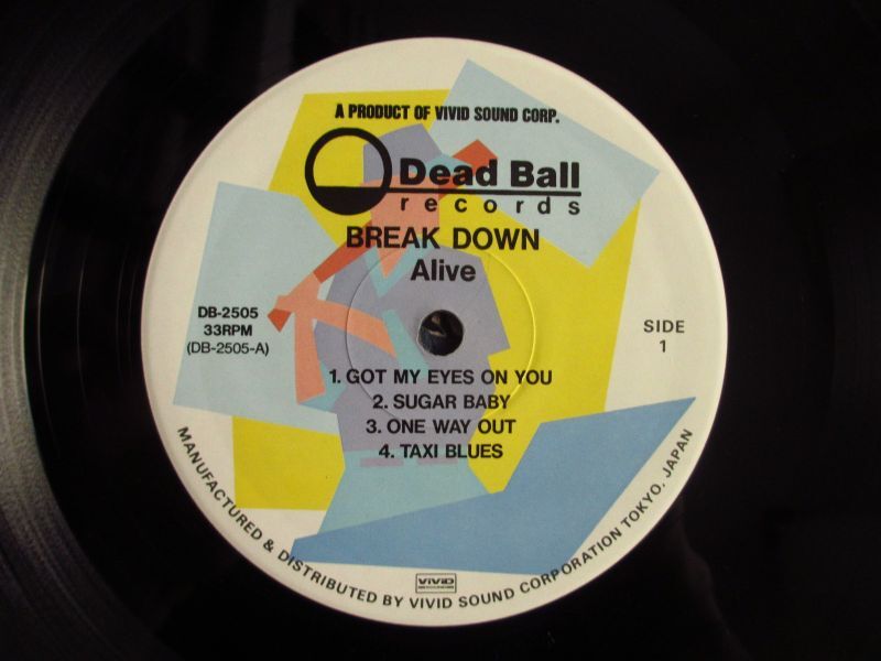 Break Down / Alive - Guitar Records