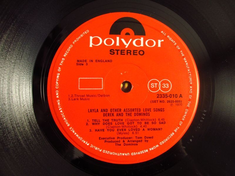 Derek And The Dominos / Layla And Other Assorted Love Songs