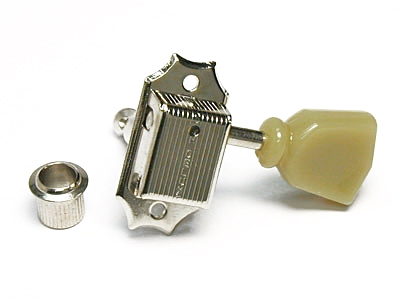 KLUSON DELUXE クルーソン キーストンスタイルペグ 3：3 ニッケル通販