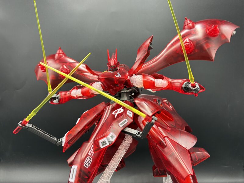 新商品紹介】「HG 1/144 MSN-04Ⅱ ナイチンゲール [クリアカラー