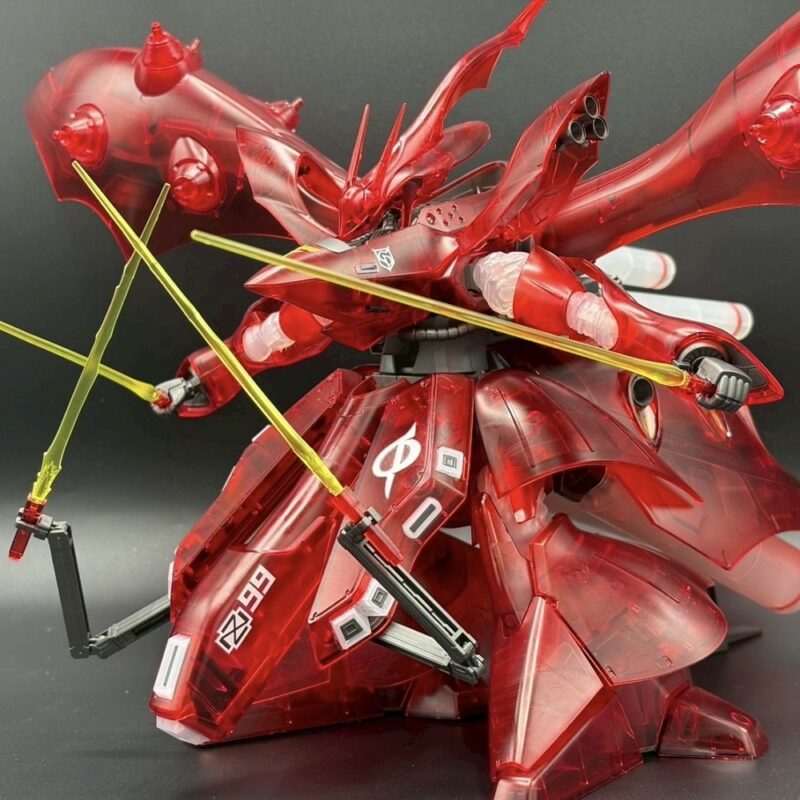 新商品紹介】「HG 1/144 MSN-04Ⅱ ナイチンゲール [クリアカラー