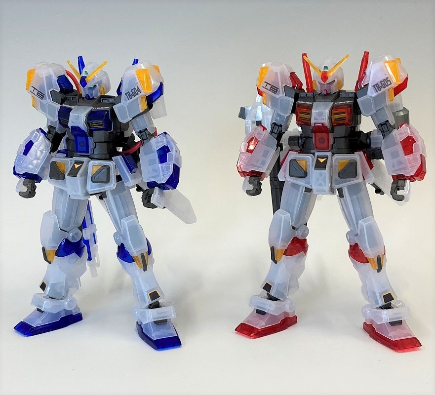 限定品紹介】HG 1/144 ガンダム4号機[クリアカラー]×HG 1/144 ガンダム