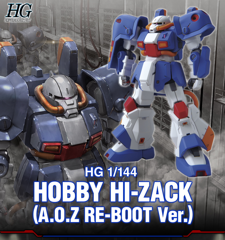 HG 1/144 ホビー・ハイザック (A.O.Z RE-BOOT版) − 商品情報｜THE