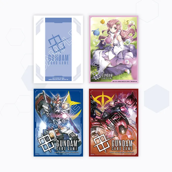 オフィシャルカードスリーブ 01 | GUNDAM CARD GAME 公式サイト