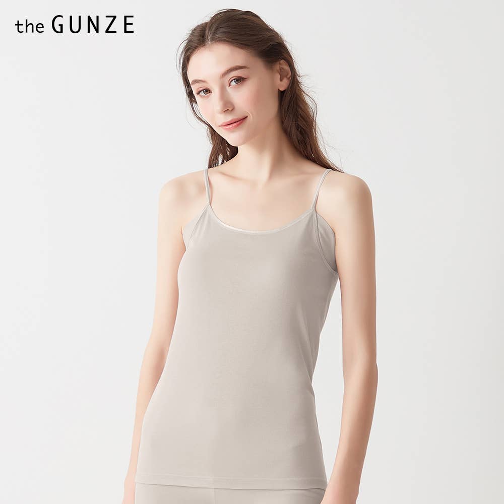 さらっと綿100%】汗取り付きキャミソール CK3757 :レディース トップス