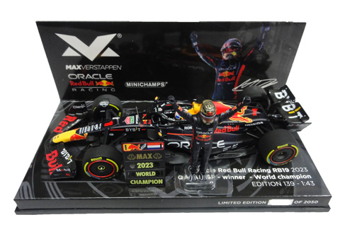 PMA 1/43 M．フェルスタッペン レッドブル・レーシング RB19 ワールド