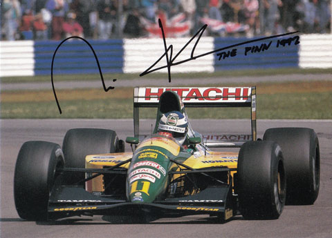 F1のメモラビリアグッズの販売【REVOLUTION】