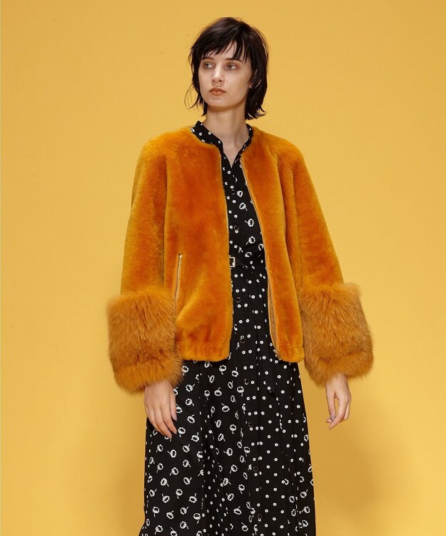 ムートンFOXブルゾン2 / GRACE CONTINENTAL | GRACE CONTINENTAL