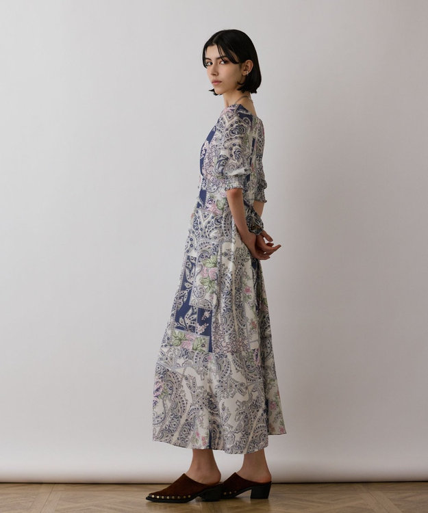 スカーフプリントドレス / GRACE CONTINENTAL | GRACE CONTINENTAL