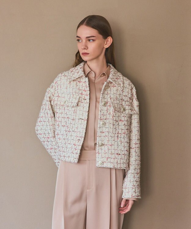 ツイードクロップドジャケット / GRACE CONTINENTAL | GRACE