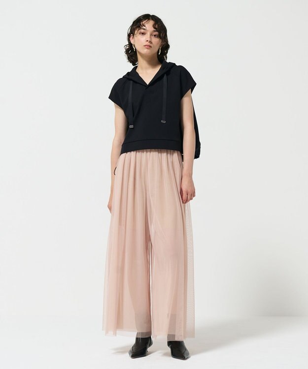 チュールレイヤードパンツ / GRACE CONTINENTAL | GRACE CONTINENTAL