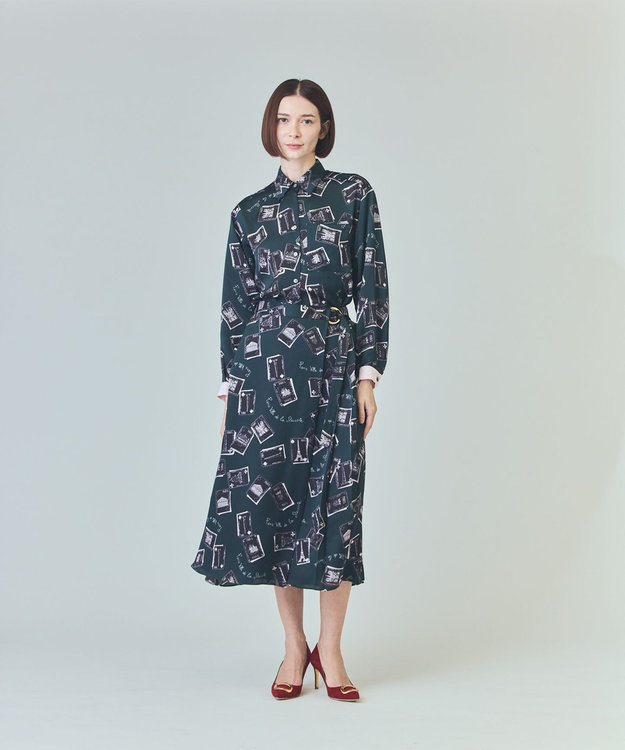 トランププリントブラウス / GRACE CONTINENTAL | GRACE CONTINENTAL