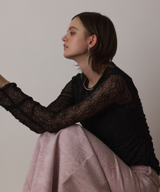 シアーレースカットトップ / GRACE CONTINENTAL | GRACE CONTINENTAL