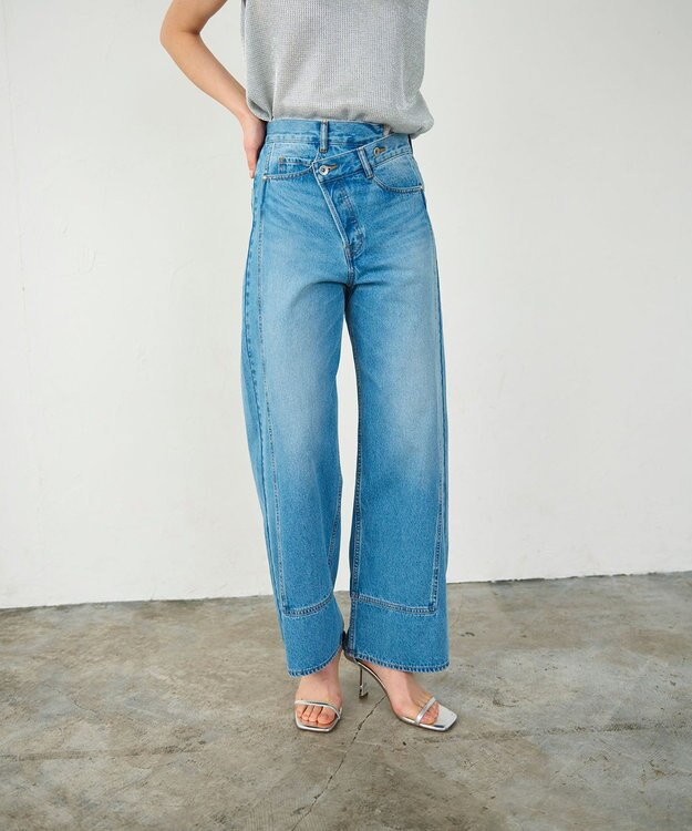 ラップデニムパンツ / GRACE CONTINENTAL | GRACE CONTINENTAL