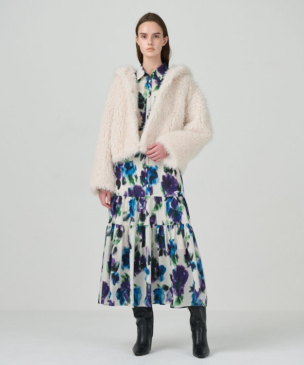 フェイクファーブルゾン / GRACE CONTINENTAL | GRACE CONTINENTAL